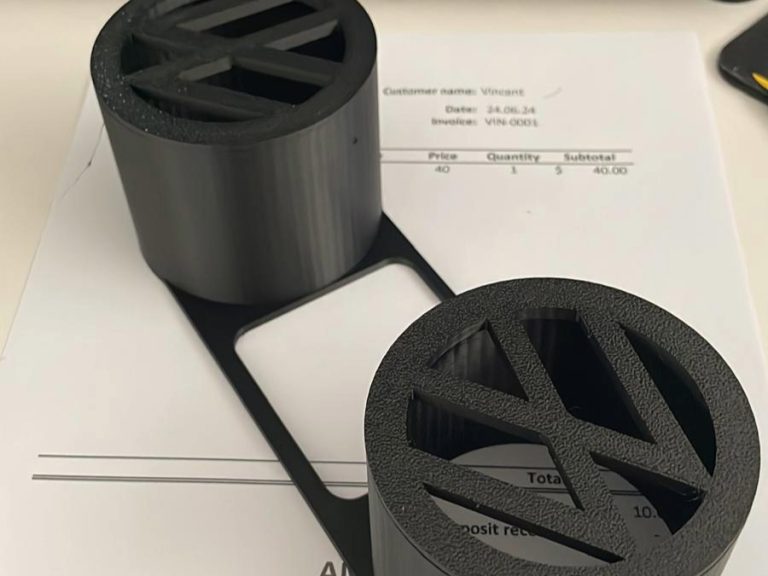 Car Cup Holder — 3D printed by CreateITNow