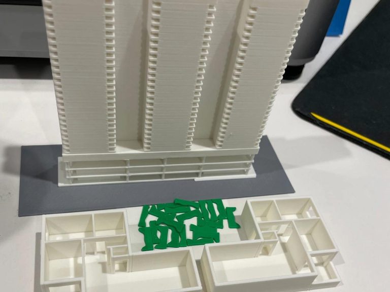 Architecture Model — 3D printed by CreateITNow